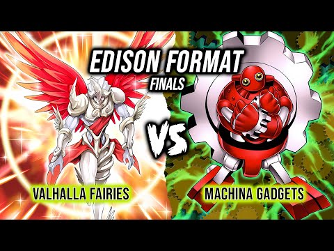 Yu-Gi-Oh! Edison Format Finals: Valhalla Fairies Vs Machina Gadgets