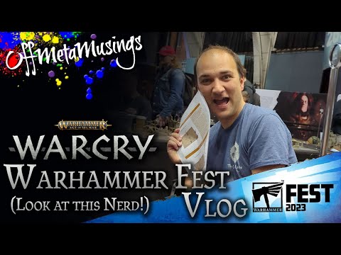 Warhammer Fest 2023 Warcry Tournament Vlog: I did a thing!