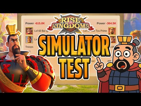 Sun Tzu Prime Breaks the Meta! Simulator Test | Rise of Kingdoms (RoK)