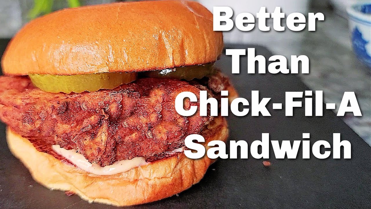 How To Make Chick-Fil-A Chicken Sandwich At Home