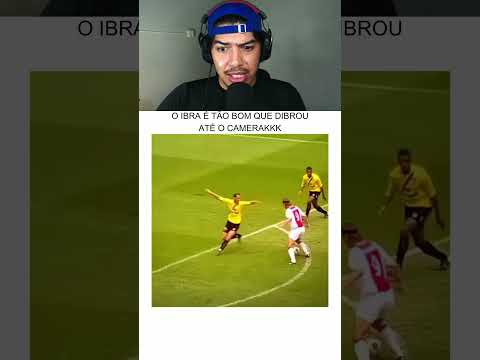 O IBRA É TÃO BOM QUE DRIBLOU ATÉ O CAMERAKKKK #futebol