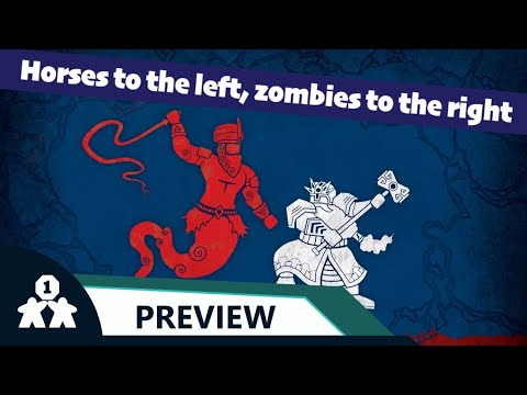 Horses to the left, zombies to the right | Bloodstones: Dwarves & Djinns prototype play and impressions | One Stop Co-Op Shop