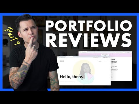 Design Portfolio Review Critique | Part 2