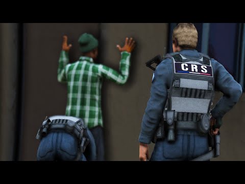 [GTA 5] NOUVELLE AN - LES CRS SURVEILLENT LES QUARTIERS | LSPDFR #1042