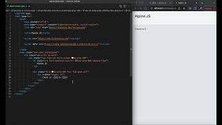 x-data in Alpine Js