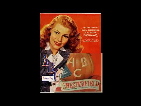 Alice Faye and Hal Kemp & His Music. Smarty. 1937 Radio Transcript, Chesterfield Time.