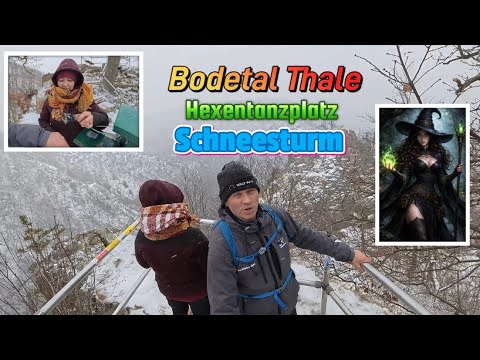 Through the Bode Valley to the Hexentanzplatz (Witches' Dance Floor) in Thale #harz #hiking #harz...