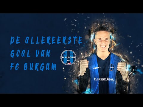 De allereerste goal van FC Burgum!