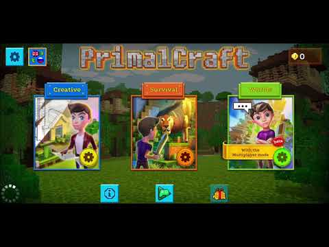 PrimalCraft: Cubes Craft & Survival Game Gameplay #1 (Android) - YouTube