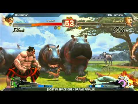 SSF4: SBA Harrison vs Hoodaman - Grand Finals - LOST IN SPACE 002