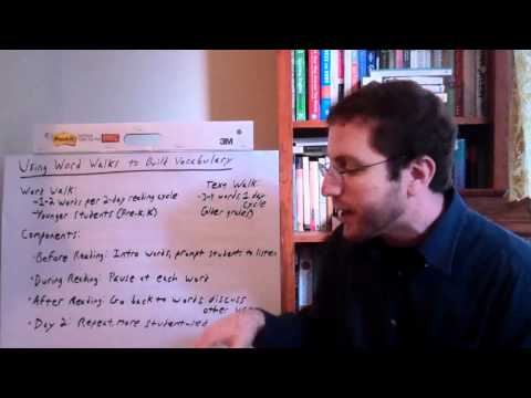 Teaching Vocabulary through Word Walks