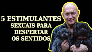 # 5 ESTIMULANTES SEXUAIS PARA DESPERTAR OS SENTIDOS #