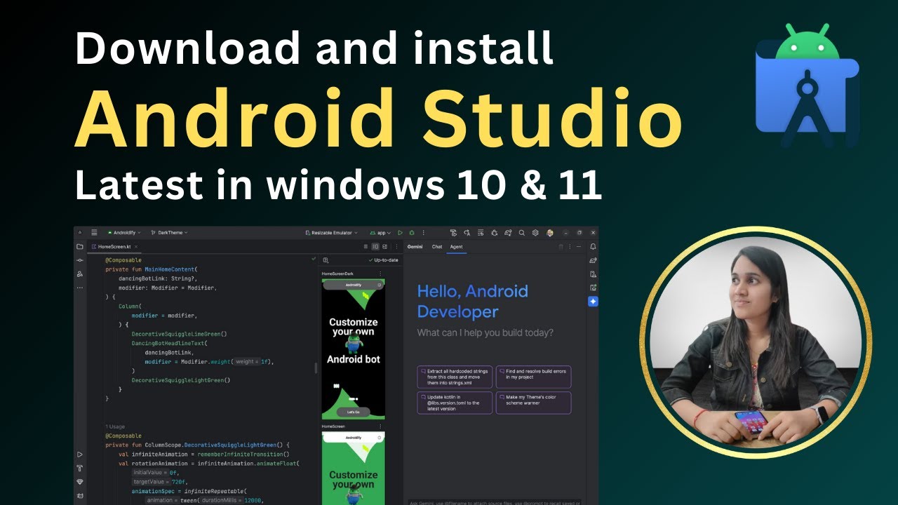 How to Download and install Android Studio in windows 10 11 | Android studio installation Guide