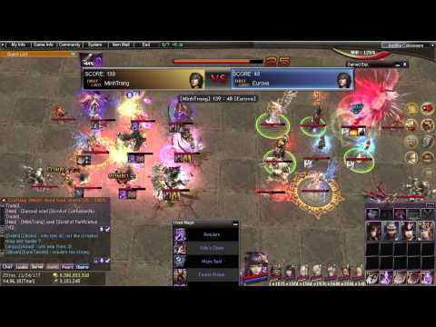 Titan 2013.08.11 AM Final: MinhTrang vs. Eurova - Atlantica Online