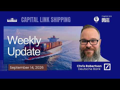 Weekly Shipping Update with Deutsche Bank - September 14, 2026