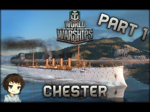 World of Warships - Part 1 - USA Chester »»» Let's Play World of Warships Deutsch