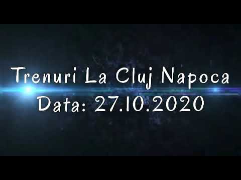 Trenuri/Trains În Gara Cluj Napoca Data:27.10.2020