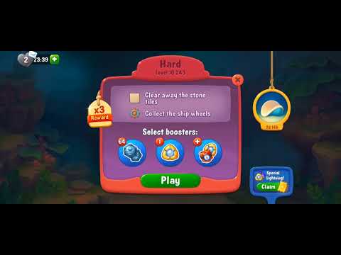 Fishdom Hard Level 10243 (No Boosters) @choraelmin