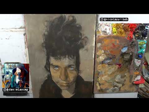 Painting Bob Dylan (Live Stream) - 16/03/2022