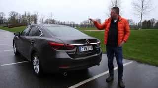 Kaaran Antti Liinpään koeajossa uusi Mazda6 Sedan 2015