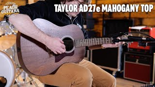 Video thumbnail for No Talking...Just Tones | Taylor AD27e - Mahogany Top by Peach Guitars