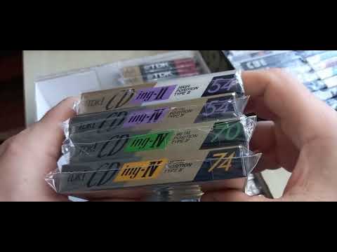 Все мои аудиокассеты TDK собранные с 12.02.2020. All my TDK audio cassettes collected from 2020.