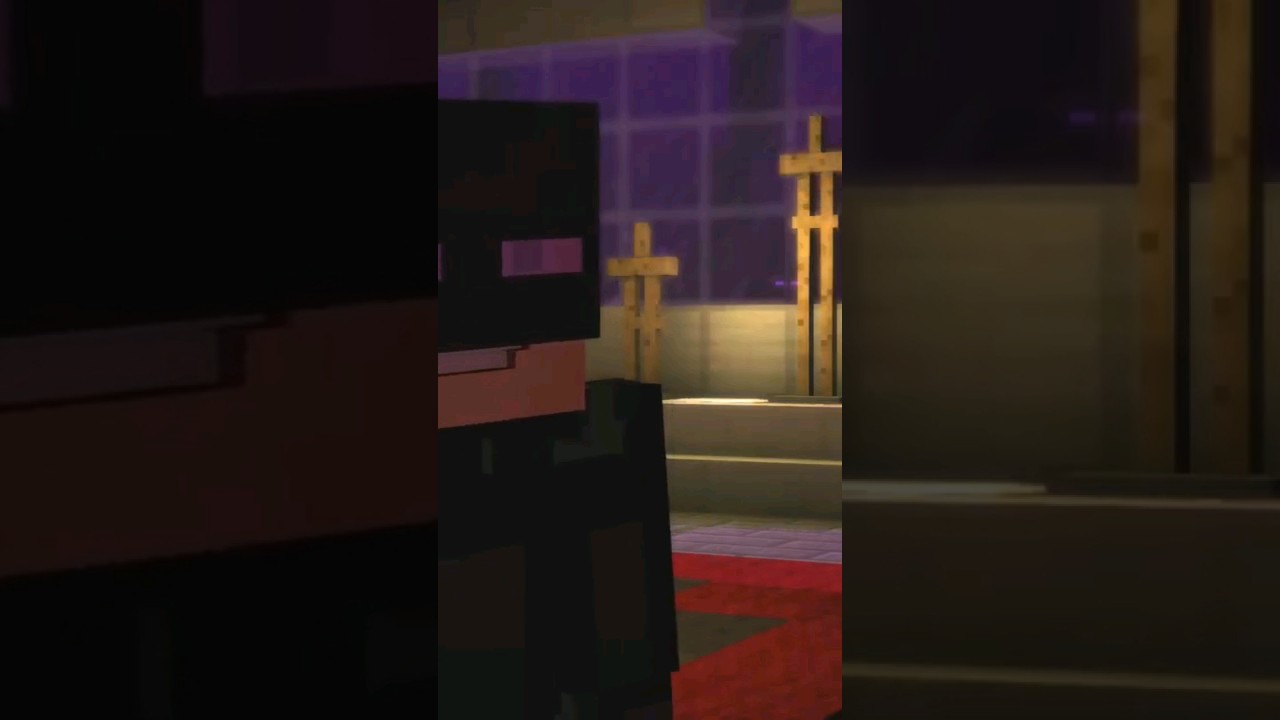 Minecraft Story Mode 1: Jesse scaring Olivia purposely like this.