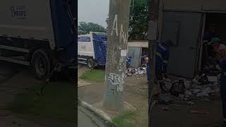 Coletores de Lixo Trabalhando no Jardim Europa Suzano #129