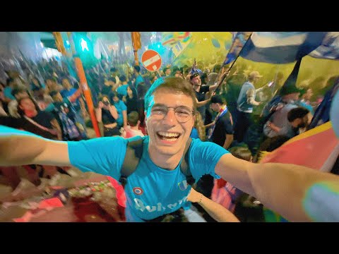 paura e delirio per la festa scudetto a napoli