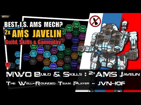[BRxV] MWO Build & Skills: Dual AMS Javelin