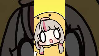 連呼し過ぎてニワトリになっちゃった魔界ノりりむ【手描き切り抜き/赤見かるび/魔界ノりりむ/ひなのファミリア/#shorts 】