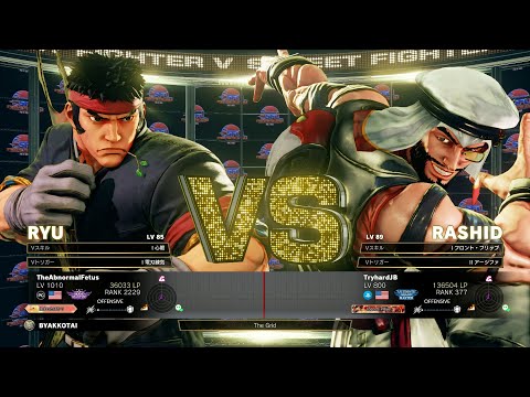 SFV CE JB (Rashid) vs TheAbnormalFetus (Ryu)