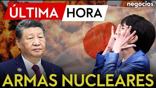 ÚLTIMA HORA: Japón lanza una amenaza nuclear y desata la indignación con una dura respuesta de China