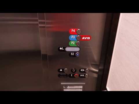 2016 Otis Gen2 MRL Traction Elevators at Loews Sapphire Falls Resort Parking Deck #2 in Orlando, FL