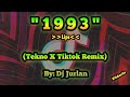 1993 (Tekno Remix) | DjJurlan Remix | Tiktok Remix | New Tiktok Trend | Disco Remix | 90s Disco