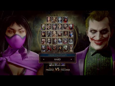 Mortal Kombat 11: Mileena vs. The Joker(Hard)