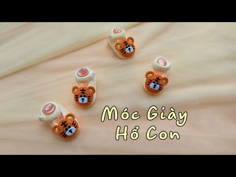 Giày con hổ cho bé