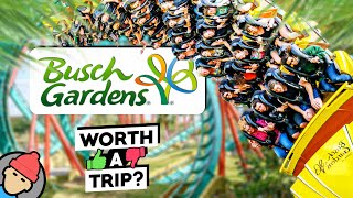 Busch Gardens Tampa FULL TOUR & REVIEW