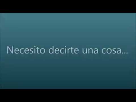 Aldeano - necesito decirte Una Cosa