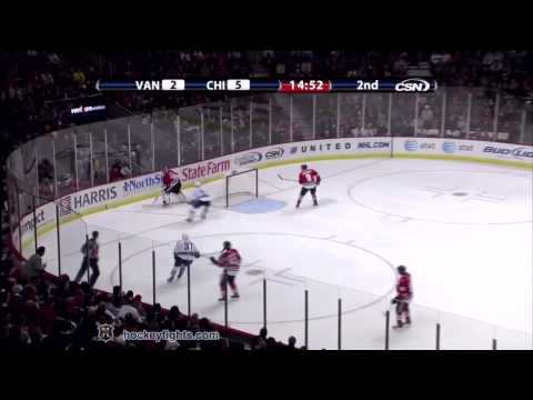 Tanner Glass vs Ben Eager Mar 5, 2010