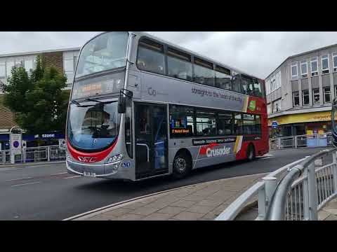 Crusader 27 to Newcastle - Go North East 6006 - NK11 BHJ