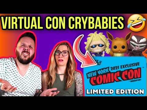 FUNKO VIRTUAL CON CRYBABIES! | NYCC VIRTUAL CON 2021 | FUNKO POP | FUNKO SODA | NEW YORK COMIC CON