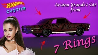 Ariana Grande's Car from 7 Rings | Hot Wheels Custom