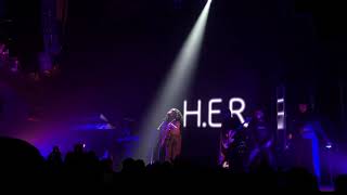 H.E.R. | Carried away | I Used To Know Her Tour |