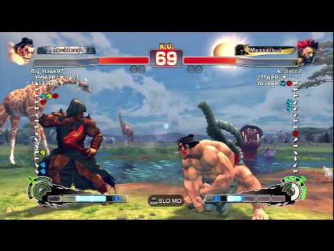 Big_Hawk97 (E.Honda) Vs Acolytic2 (Akuma) SSF4 AE Ranked Matches - PSN