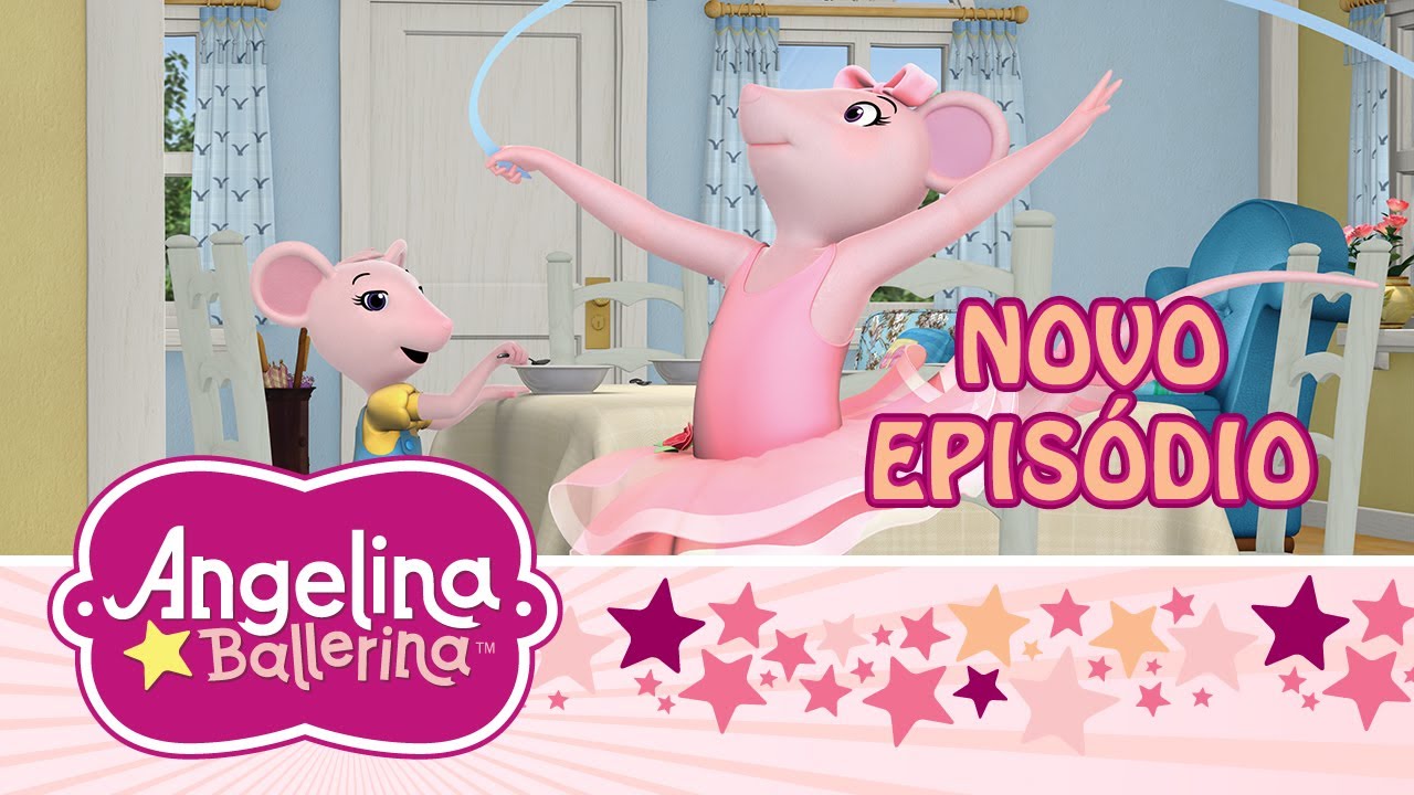 ♪ ♫ Angelina Ballerina Brasil ♪ ♫ Angelina e o Tutu Elegante (Episódio Completo)