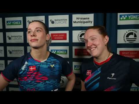 Maiken Fruergaard finally gets her European Championships final - with debutant Natasja Anthonisen