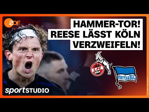 1. FC Köln – Hertha BSC | 2. Bundesliga, 28. Spieltag 2024/25 | sportstudio