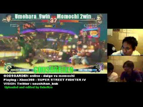 Super Street Fighter 4 GodsGarden Daigo (Ryu) vs Momochi (Ibuki) 28/06/2010 Part 4