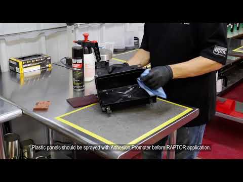 RAPTOR 2K Bedliner Aerosols - Surface Preparation
